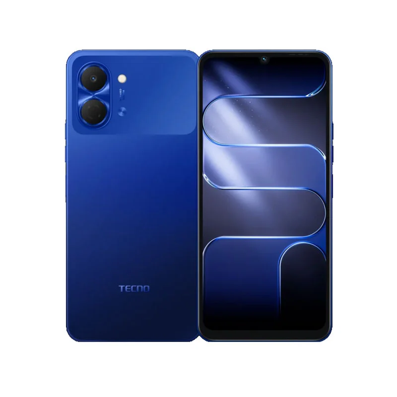 Tecno Spark Go 3 smartphone 2026 model front and back design with display and camera