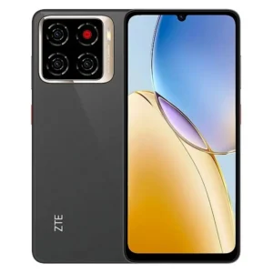 ZTE Nubia A56 Celestial Black official smartphone image with modern rear camera design