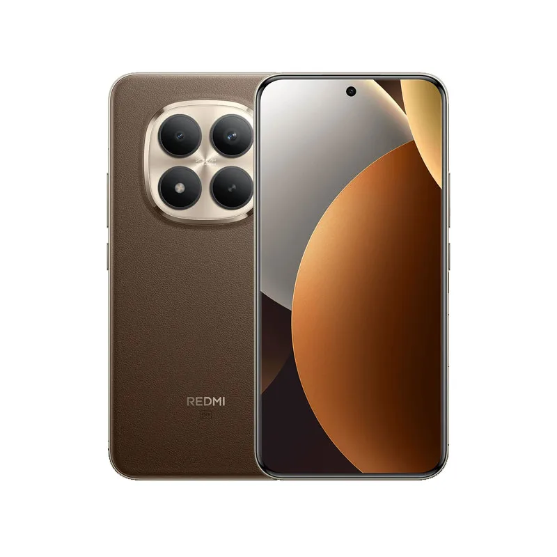 Redmi Note 15 Pro Plus 5G Mocha Brown smartphone with 6.83-inch CrystalRes AMOLED display, Snapdragon 7s Gen 4 processor and 200MP OIS camera