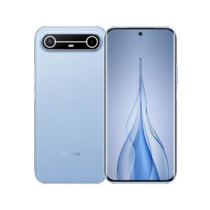 Tecno Pova Slim Blue smartphone with 6.78-inch AMOLED display and 50MP camera