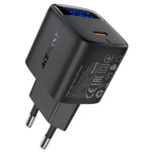 ACEFAST A115 PD30W GaN USB-C Charger with Digital Display